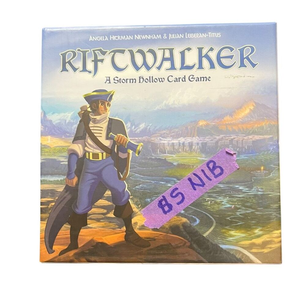 Riftwalker: A Storm Hollow Card Game‎ 2016 Game Salute NEW IN SEALED BOX
